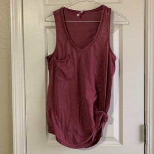Z Supply Vneck Pocket Tank